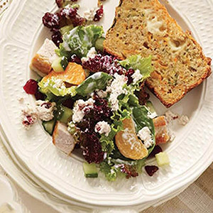 Turkey and Cranberry Salad with Boursin Cranberry & Spice Cheese